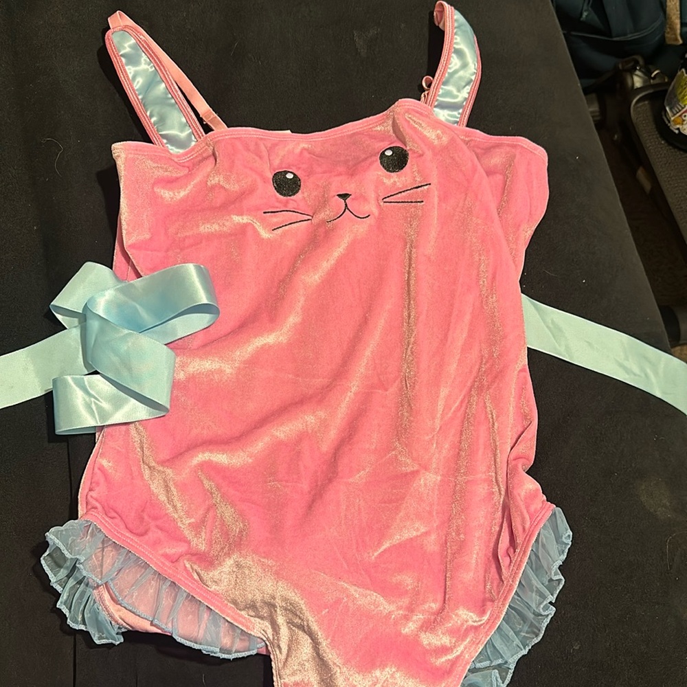 Dolls Kill - Bunny Blues Velvet Bodysuit new with out tags